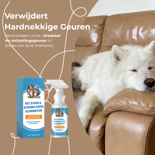 Oxifris — Vlekken- & Geurspray voor Huisdieren