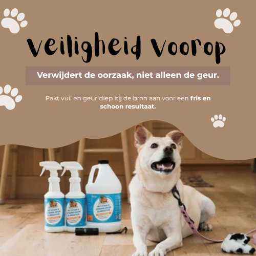 Oxifris — Vlekken- & Geurspray voor Huisdieren