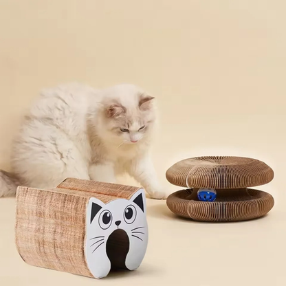 PurrPlay™ Kartonnen Speelhuis – Het Ultieme Speelparadijs voor Elke Kat