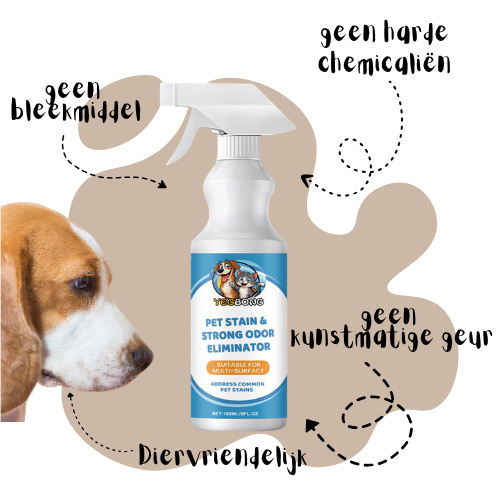 Oxifris — Vlekken- & Geurspray voor Huisdieren