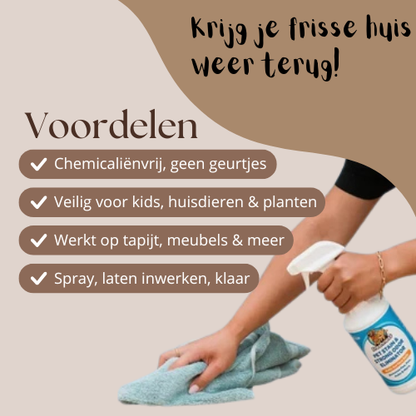 Oxifris — Vlekken- & Geurspray voor Huisdieren