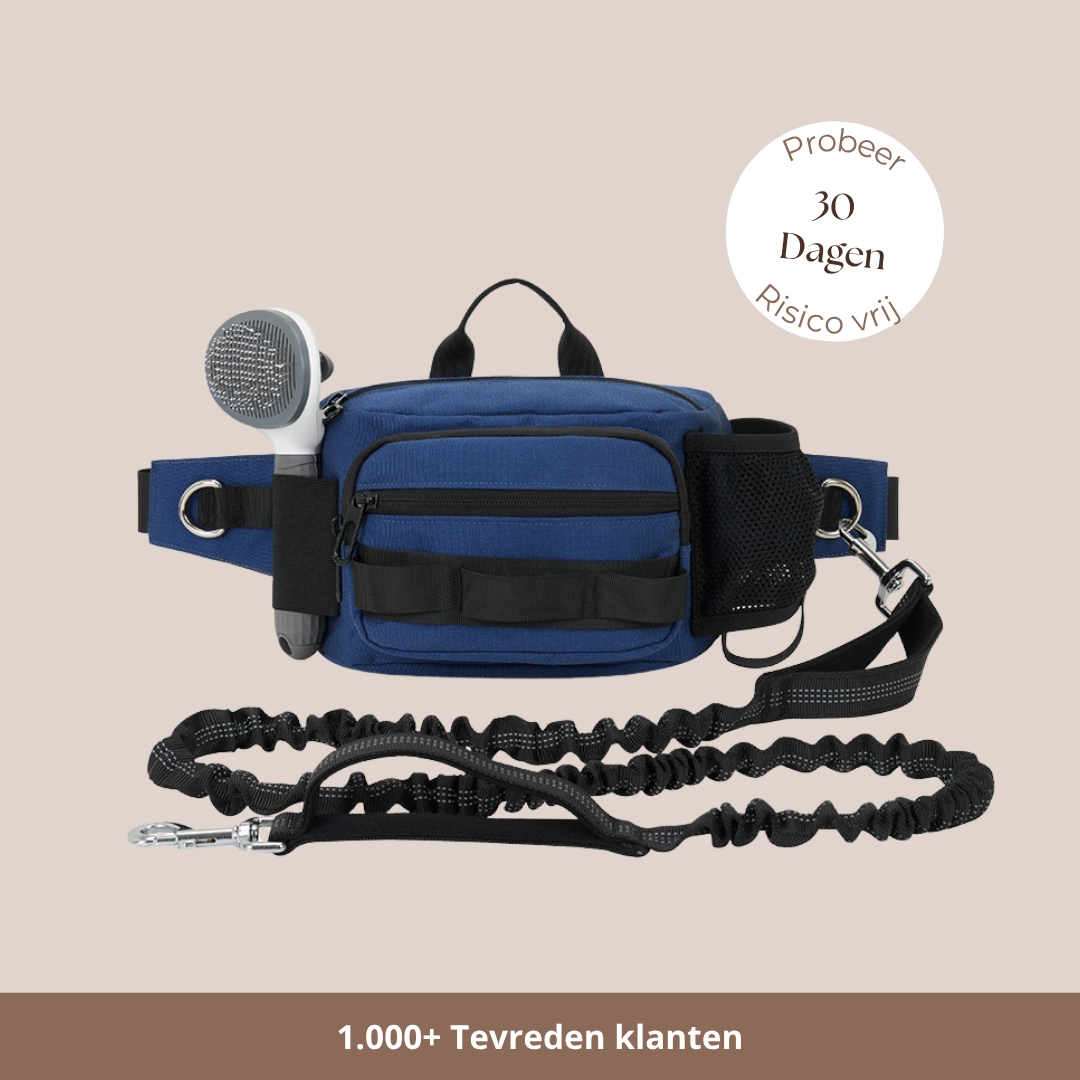 Loopvrij Pro — All-in-1 Hondenwandelriem