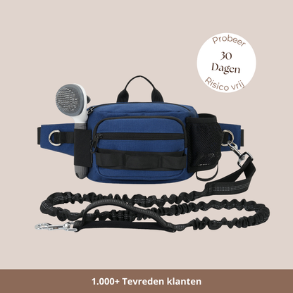 Loopvrij Pro — All-in-1 Hondenwandelriem