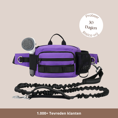 Loopvrij Pro — All-in-1 Hondenwandelriem