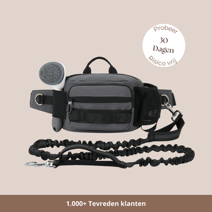 Loopvrij Pro — All-in-1 Hondenwandelriem