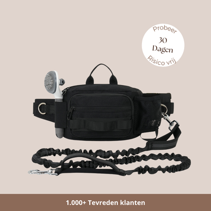 Loopvrij Pro — All-in-1 Hondenwandelriem